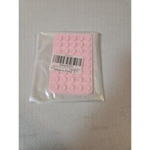 QxbBox Silicone Phone Grip Pad Light Pink Non Slip Suction Holder Mat New